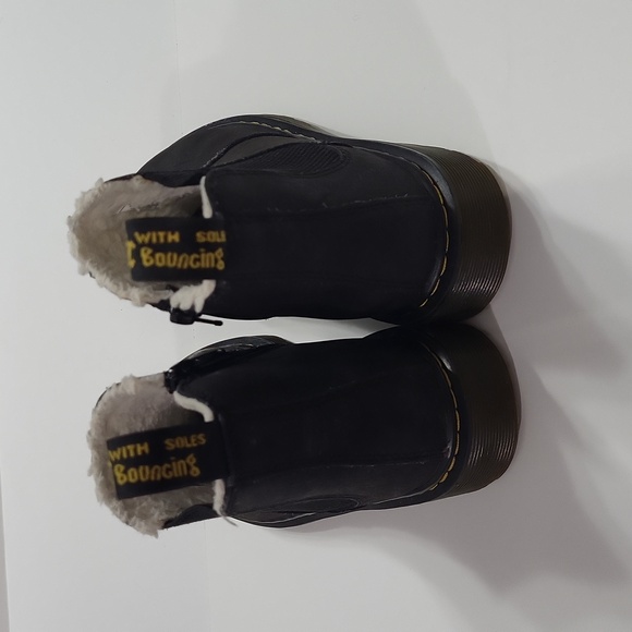 Dr. Martens Black 2976 Leonore Boots Girl's Size 3 - Picture 3 of 16